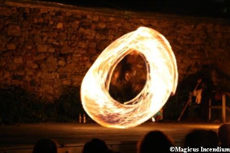 Feuerschow der Gruppe Neff