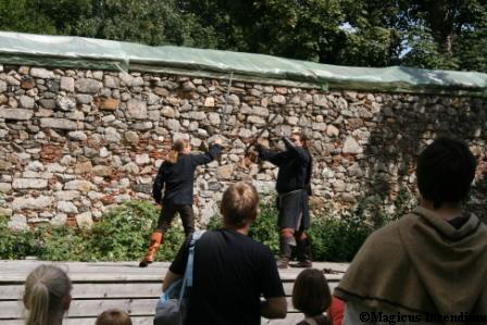 Kampfvorführeung der Drachensporn