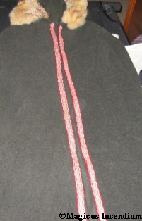 Web Borte auf Mantel 30.6. 07