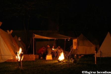 gemütliches Lagerleben